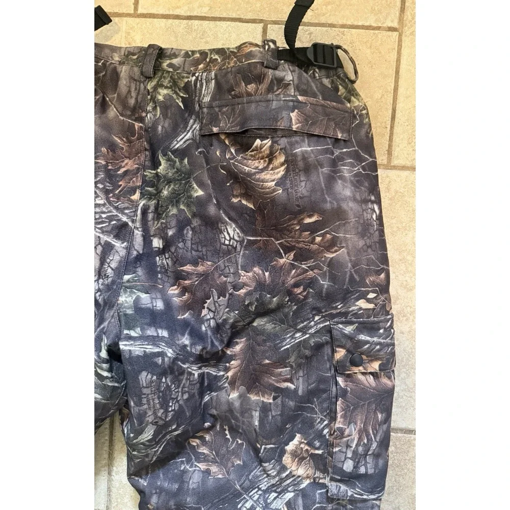 Bushmaster Pants Men's XXL Camo Insulated Mossy Oak Hunting, Waterproof
